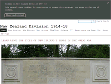 Tablet Screenshot of newzealanddivision.org